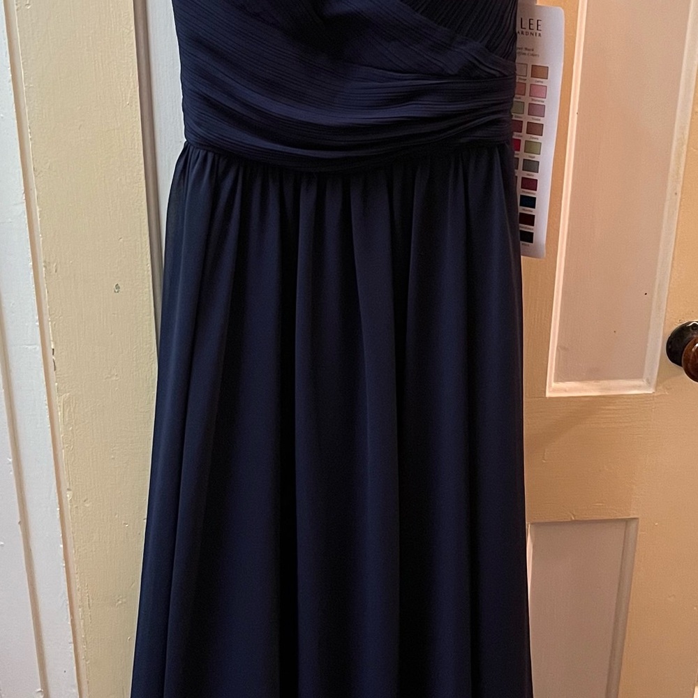 Elegant Navy Blue Women's Dress